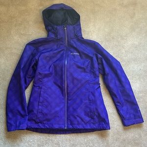 Columbia women’s Whirlibird™ Interchange Jacket Purple - only outer shell